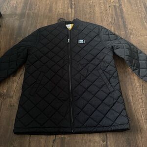 Vans Black Quilted Jacket
